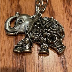 Long Elephant Necklace